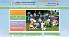Desktop Screenshot of franklincommunitycenter.org